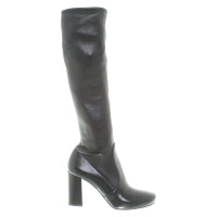 Prada Leather boots in black