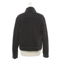 Balenciaga Jacke/Mantel aus Baumwolle in Schwarz