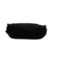 Saint Laurent Clutch Bag Canvas in Black