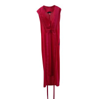 Armani Jeans Dress Silk in Red