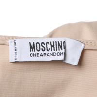 Moschino Cheap And Chic Vestito in Cotone in Color carne