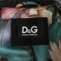D&G Blazer aus Baumwolle in Grau