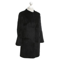 Max Mara Coat in zwart Fur