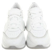 Hogan Chaussures de sport en Cuir en Blanc