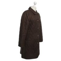 Burberry Quilted Coat in Brown
