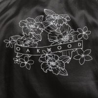 Oakwood Zwarte leren jas