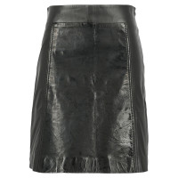 Sportmax Skirt Leather in Black