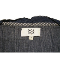 Noa Noa Kleid aus Baumwolle in Grau