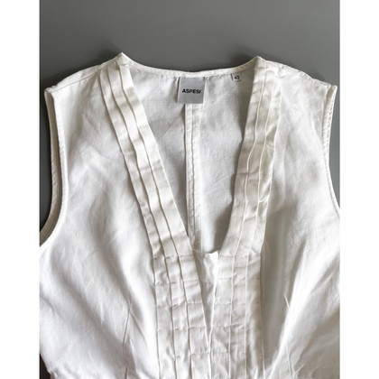 Aspesi Dress Linen in White