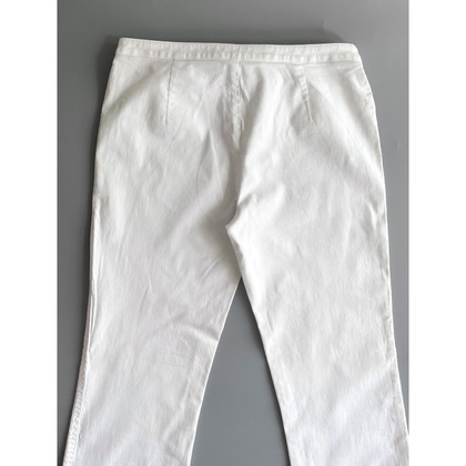 Prada Trousers Cotton in White