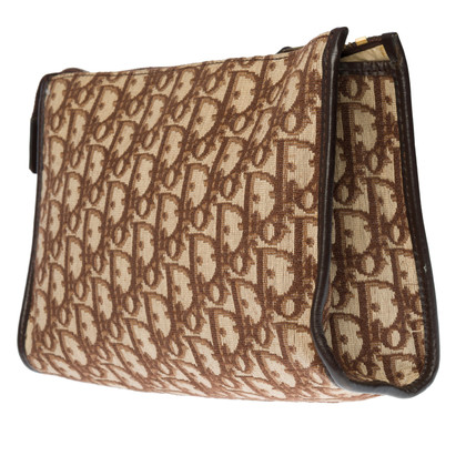 Christian Dior Bag/Purse Cotton in Brown