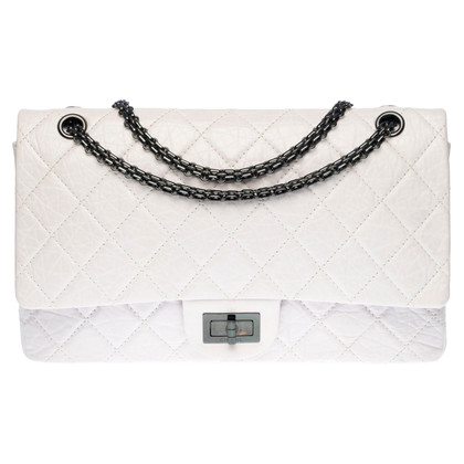 Chanel Reissue 2.55 227 Leather in White