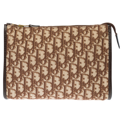 Christian Dior Bag/Purse Cotton in Brown