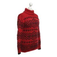 Prada Sweater in red/black