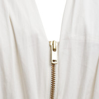 Cos Dress in cream white / grey