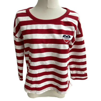 Tommy Hilfiger Top Cotton in Red