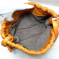 Bottega Veneta Intrecciato Leather in Ochre