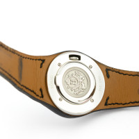 Hermès Horloge Staal in Wit