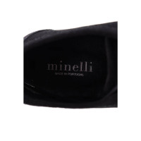 Minelli Lace-up shoes Suede in Black