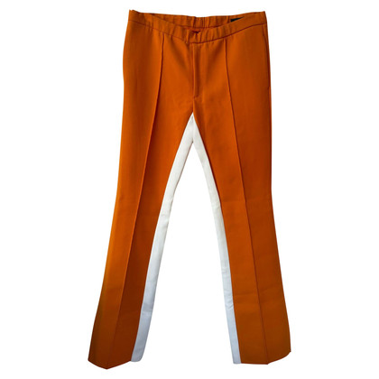 Prada Trousers Cotton in Orange