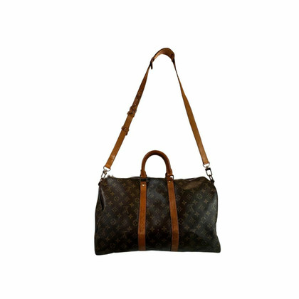 Louis Vuitton Keepall 45 Bandouliere in Marrone