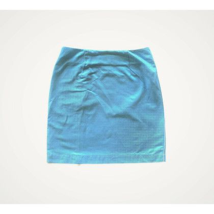 Marc Cain Skirt Cotton in Turquoise