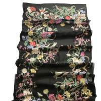 Gucci Multicolor bloemachtige zijden sjaal