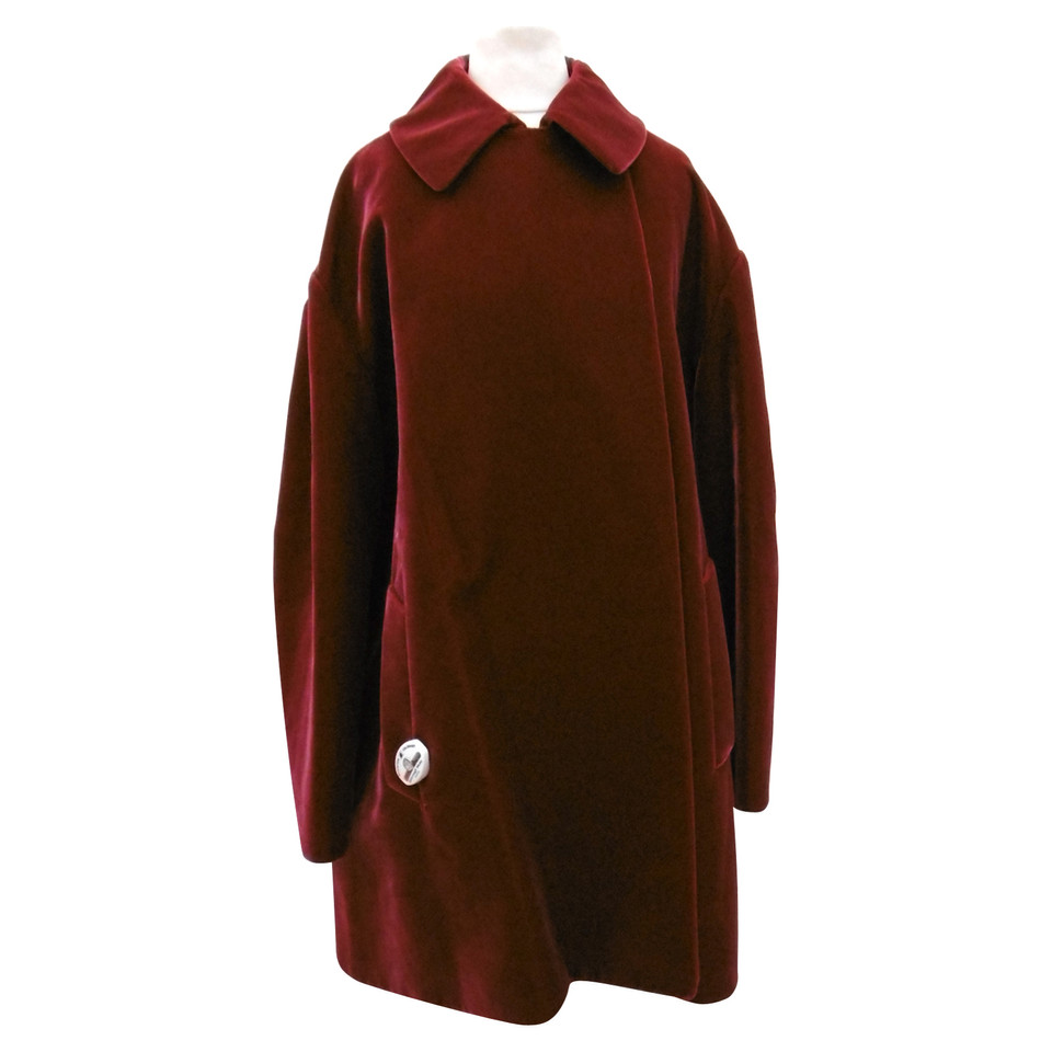 Alaïa Jacket/Coat in Red