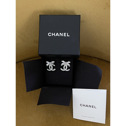Chanel Boucle d'oreille en Argenté