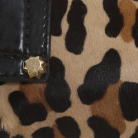 Dsquared2 Handtasche & Gürtel in Leoparden-Optik
