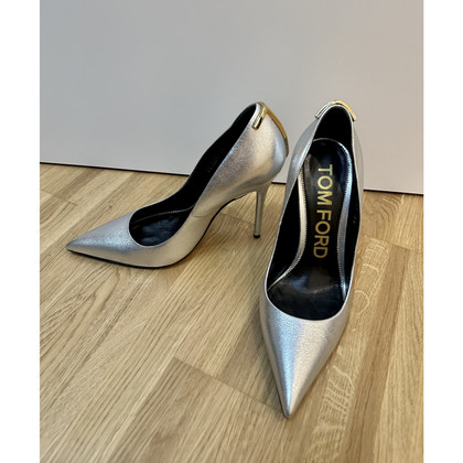 Tom Ford Pumps/Peeptoes Leather in Silvery
