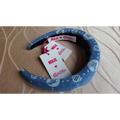 Maje Hair accessory Cotton in Blue