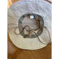 Prada Hut/Mütze aus Baumwolle in Beige