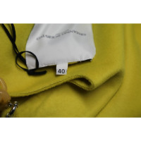 Ermanno Scervino Jacket/Coat Wood in Yellow