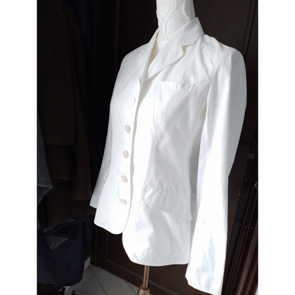 Hermès Blazer in Cotone in Bianco