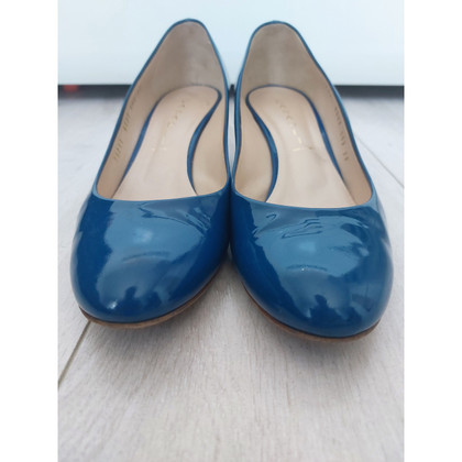 Casadei Slippers/Ballerinas Leather in Blue