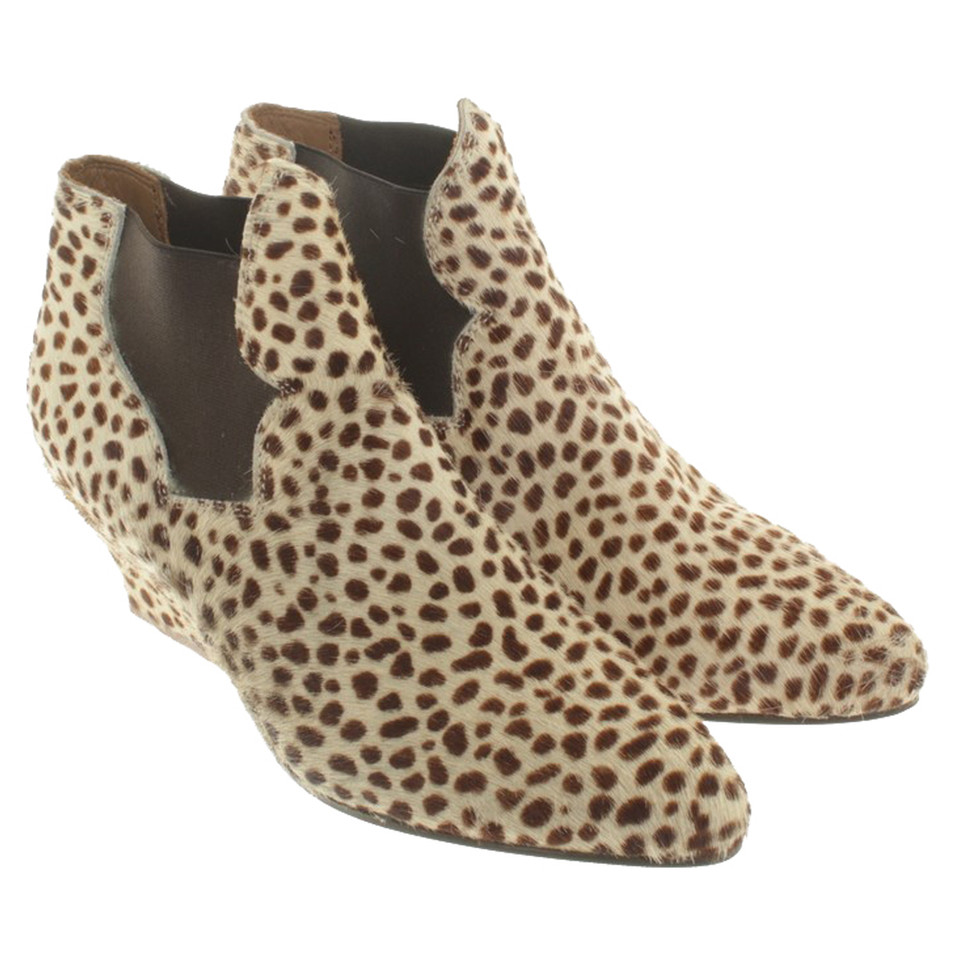 Acne The animal print boots