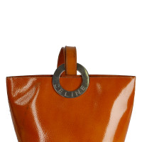 Céline Bucket Bag en Cuir en Orange