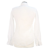 Ralph Lauren Linnen blouse in het wit