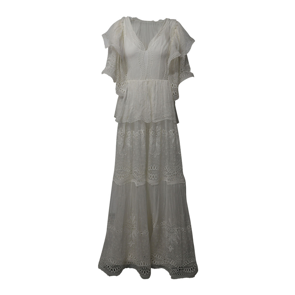 Alberta Ferretti Dress Silk in White