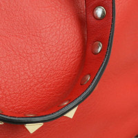 Valentino Garavani Handbag Leather in Red