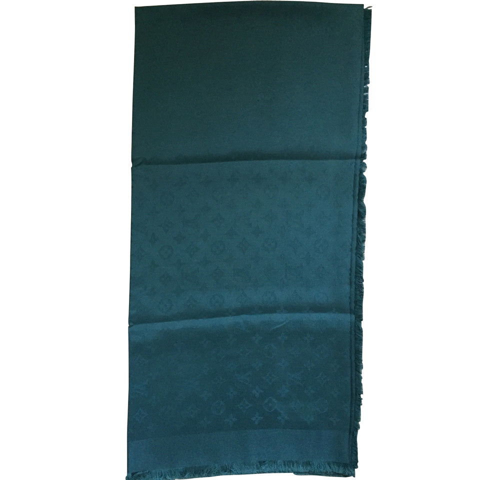 Louis Vuitton Scarf/Shawl Silk in Green