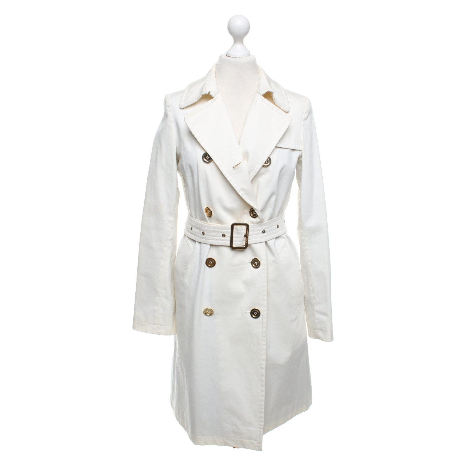 Burberry Trench coat in cream - Second Hand Burberry Trench coat in cream  buy used for 297€ (3173908)