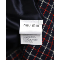 Miu Miu Jacket/Coat Wool in Blue