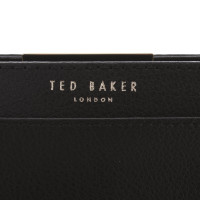 Ted Baker Täschchen/Portemonnaie aus Leder in Schwarz