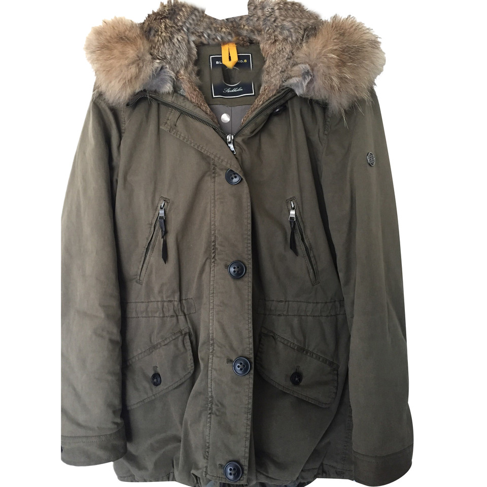 Blonde No8 Jacke/Mantel aus Baumwolle in Khaki