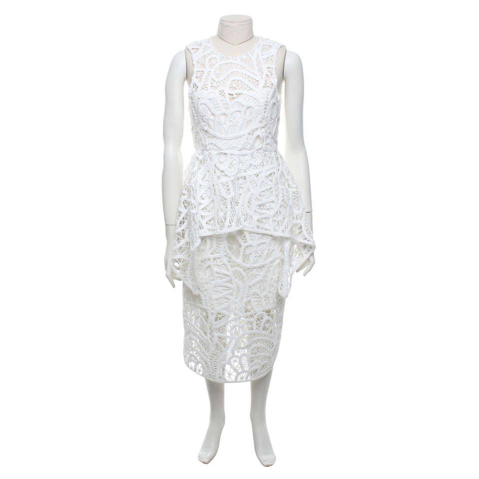 Thurley Long dress in white