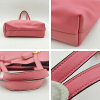 Saint Laurent Shopping Bag aus Leder in Rosa / Pink