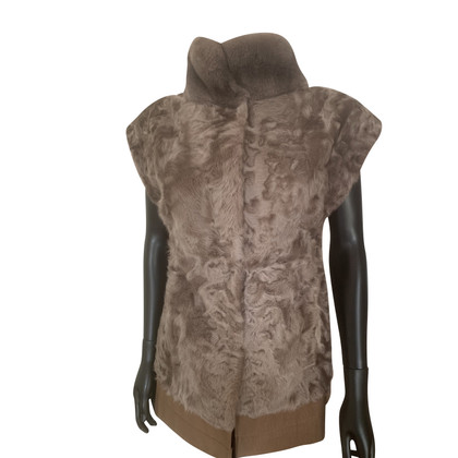 Giuliana Teso Jacket/Coat Fur in Beige