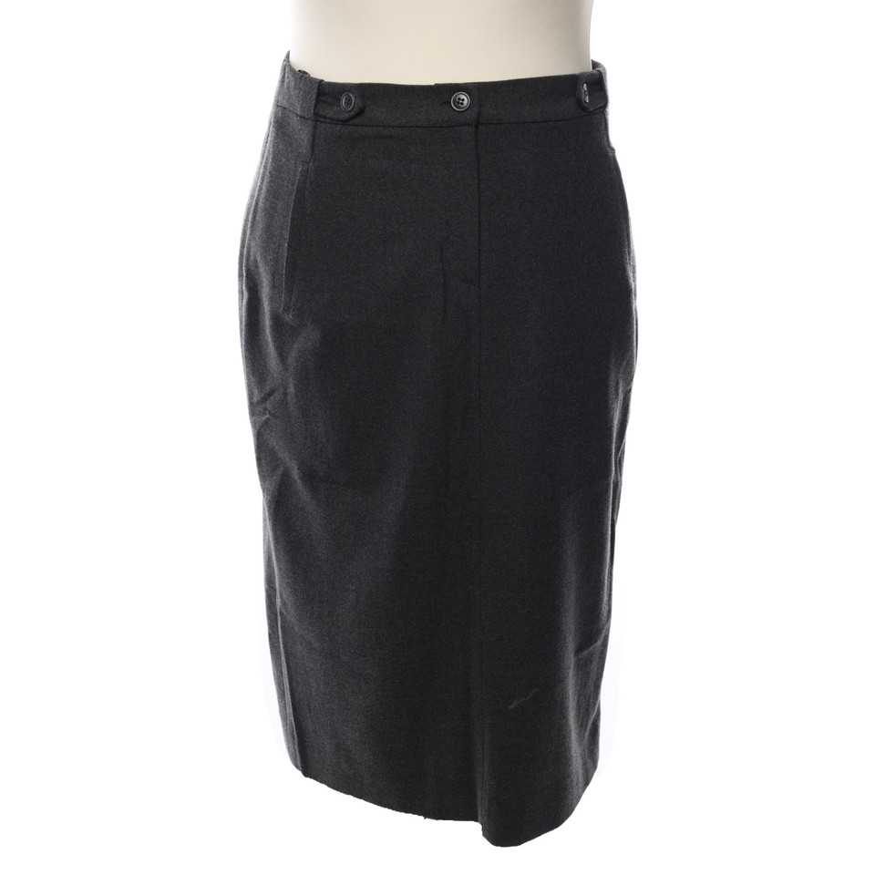 Luisa Spagnoli Skirt Wool in Grey